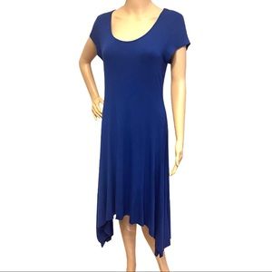 Grace Elements Blue Tee Shirt Dress